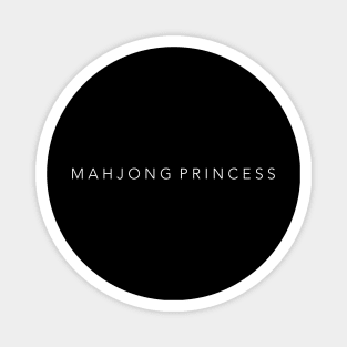 MAHJONG PRINCESS - BLACK Magnet